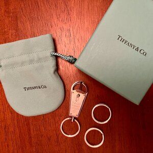 Tiffany & Co 1837 Makers Valet Key Ring Chain in Sterling Silver